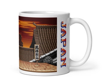 Street Fighter 2 Ryu Japan Stage 11oz Mug