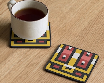 Zelda Link To The Past Chest Cork-back coaster