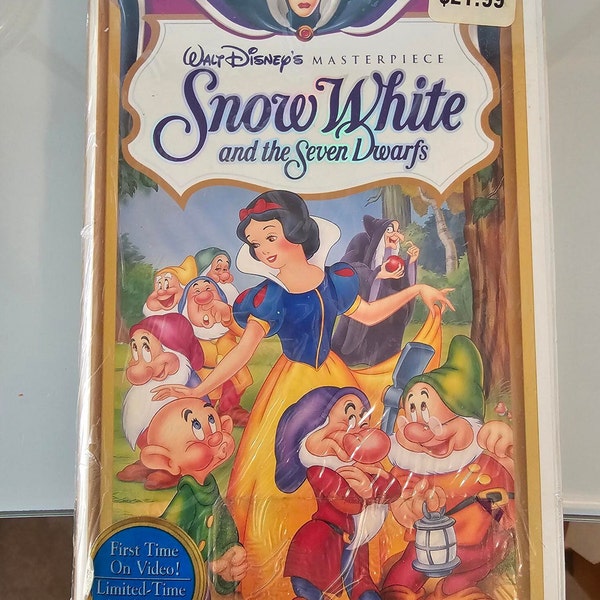 Schneewittchen und die sieben Zwerge VHS 1524 - Original Verpackung