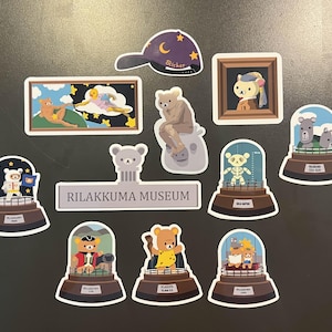 The Rilakkuma Museum Stickers