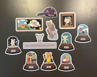 The Rilakkuma Museum Stickers