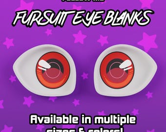 Yeux vierges traditionnels pour fursuit Follow-Me