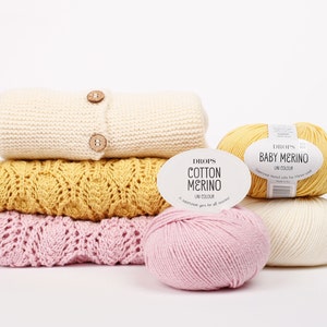 Baby Merino Wool Yarn, Extra Fine Softness (Superwash, 50g Skein) image 7