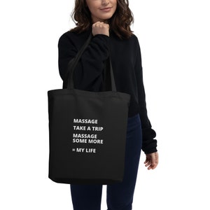 Massage and Travel Eco Tote Bag