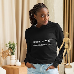 Excuse Me? Hooded long-sleeve tee