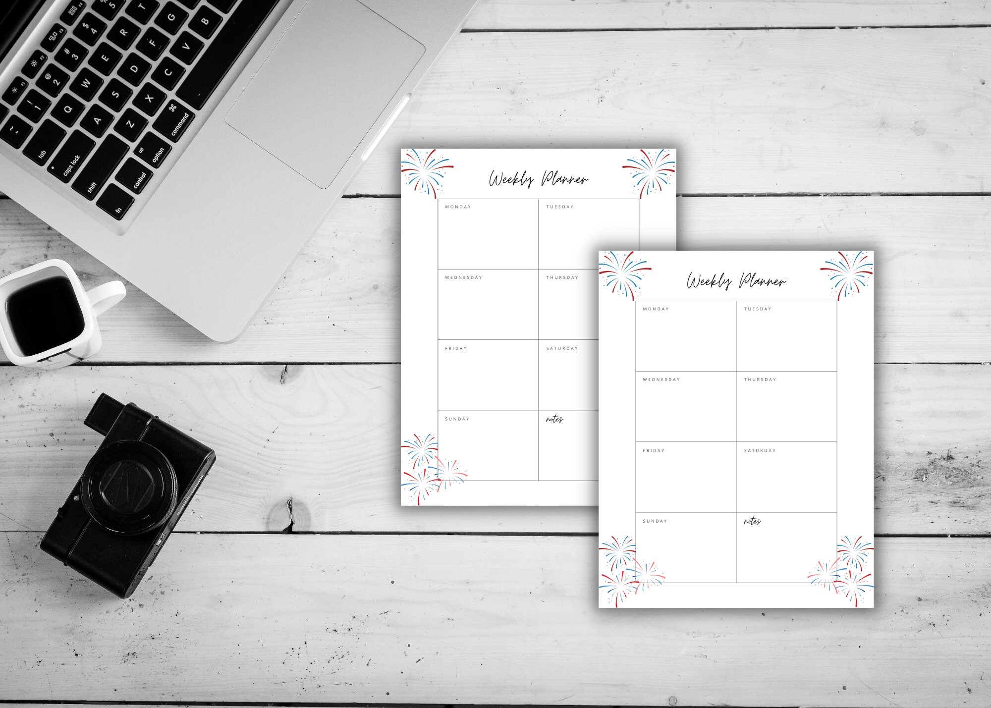 Weekly Planner, Instant Digital Download, Printable - Etsy