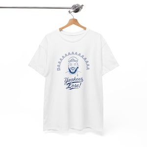 DAAA Yankess Lose Unisex Heavy Cotton Tee, Toronto Blue Jays New York Yankees T-shirt, Vlad Guerrero Jr, Vladdy Big Papi Daaaa Jankees Lose