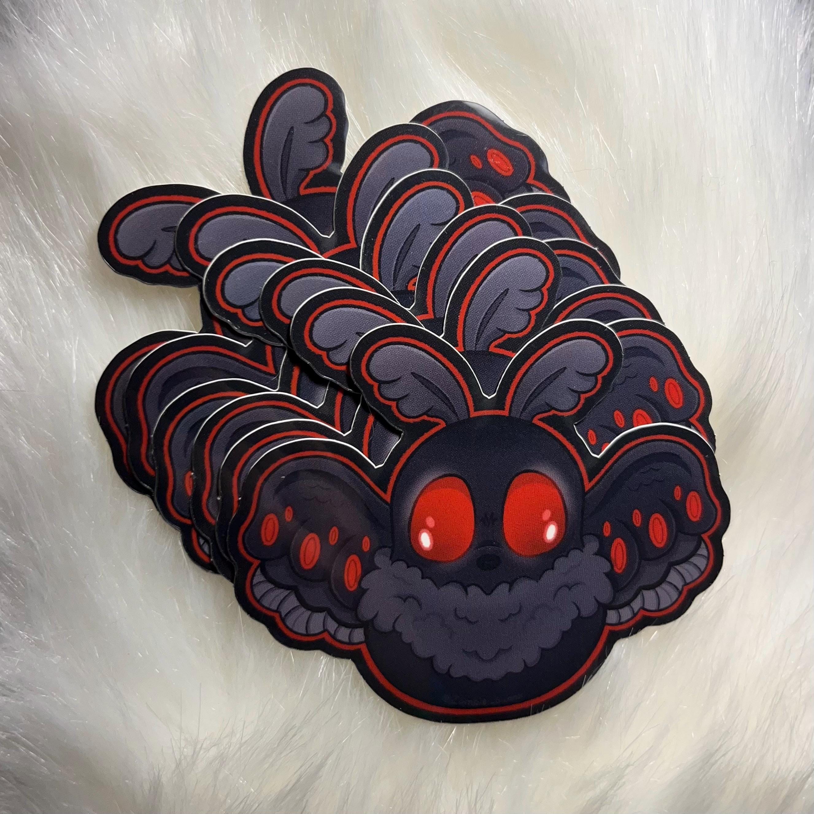 Squishy Mothman | Cryptid | 3x2 | Sticker - Etsy