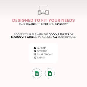 Macro Meal Planner Google Sheets Calorie Calculator Macro Tracker Weight Loss Tracker Grocery List Template Recipe Journal Calorie Deficit image 12