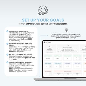 Google Sheets Weight Loss Template Digital Planning System GLP1 Medication Tracker Excel Compatible Spreadsheet Macro Meal Planner Calorie Tracking Tool Progress Photo Journal Symptom Monitoring System Measurement Recording Chart