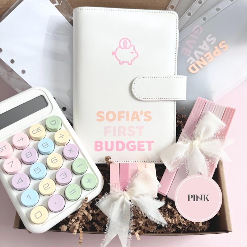 Gift Box Kids Savings Planner Preschool Gift Basket First Budget Kit Gift Kids