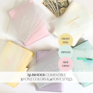 Cash Stuffing Envelope For Wallet A6 Custom Cash Envelope Inserts Custom Money Envelope A6 Budget Binder Cash Tracker Envelope Savings
