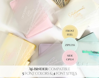 Cash Stuffing Envelope For Wallet A6 Custom Cash Envelope Inserts Custom Money Envelope A6 Budget Binder Cash Tracker Envelope Savings