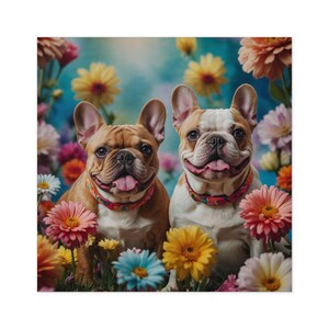 Französische Bulldogge Vinyl Aufkleber, Niedlicher Frenchie Hundeliebhaber Aufkleber für Laptops, Journals oder Flaschen, Frenchie Mom Geschenk, kleine Hunderasse Aufkleber