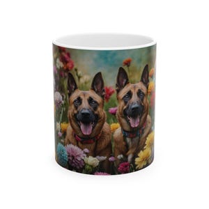 Belgian Malinois Mug, Malinois Dog Lover Gift, Malinois Mom Coffee Cup, Malinois Breed Mug, Malinois Owner Gift, Malinois Coffee Mug