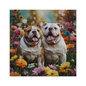 Adesivo in vinile con Bulldog inglese, adesivo per amanti dei cani per laptop, diari o bottiglie, regalo per mamma di Bulldog, adesivo robusto con la razza del cane.