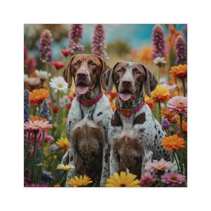 Adesivo de vinil para Pointer Alemão de Pelo Curto, presente para mãe de cachorro GSP, decalque para amante de cães de caça, adesivo fofo de raça de cão de trabalho para laptops ou garrafas