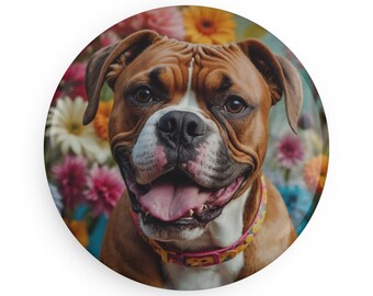 Boxer Dog Magnet, Cute Boxer Fridge Magnet, Gift for Boxer Dog Lovers, Dog Lover Kitchen Decor