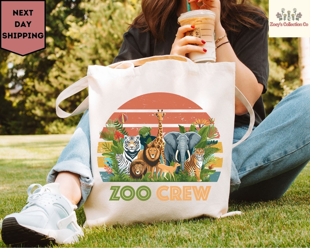 Zoo Crew Treat Bags, Zoo Animal Bags, Zoo Crew Bags, Zoo Party Favors