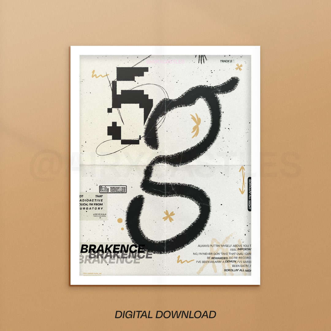BRAKENCE 5g Poster digital Download Etsy