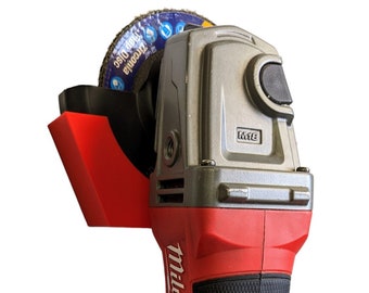 wall mount bracket for Milwaukee M18 Fuel 4.5&quot; angle grinder - garage or shop organization and secure storage