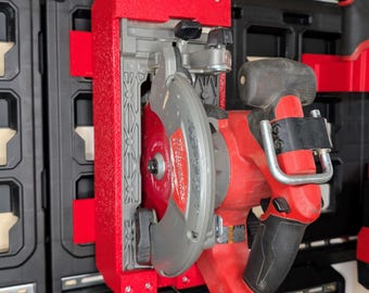 Milwaukee M18 6.5" Circular Saw Packout Mount - for Packout wall panels - 2630-20, 2730-20