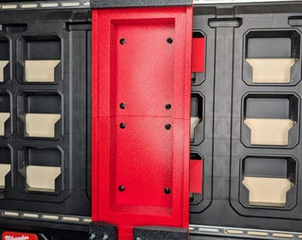Packout wall panel mount for Milwaukee M18 Fuel rear handle 7.25" Circular Saw (2830-20)