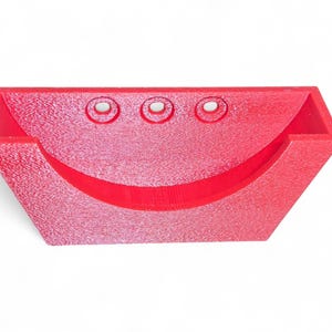 wall mount bracket for Milwaukee M18 Fuel 4.5&quot; angle grinder with pegboard mounting holes