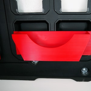 Packout - Milwaukee M18 Fuel 6&quot; angle grinder mount for Packout wall panels - for for garage or shop organization and secure storage
