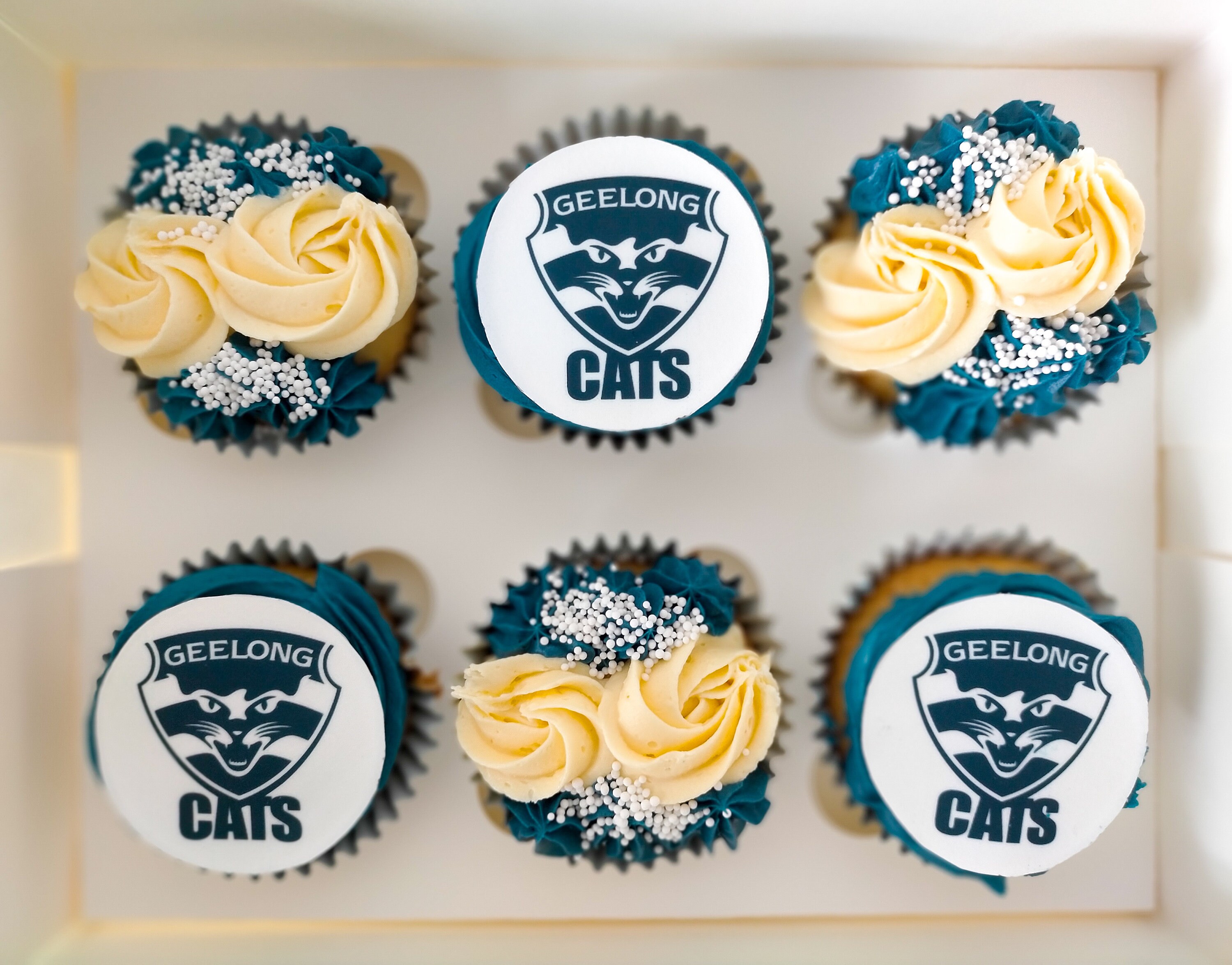 AFL Edible Image Cupcake Toppers Etsy Australia