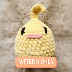 Baby Blob Chick Crochet PDF PATTERN | English, Amigurumi Instructions, Cute Farm Animal, Easy, Harvest Moon, Story of Seasons, Squish, Plush