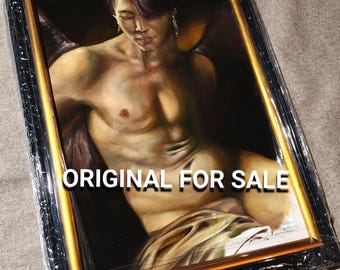 Original OIL PAINTING + FRAME