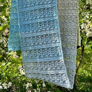 Baziakotka shawl pattern, Crochet shawl pattern, crochet pattern, graphic chart only, graphic diagram