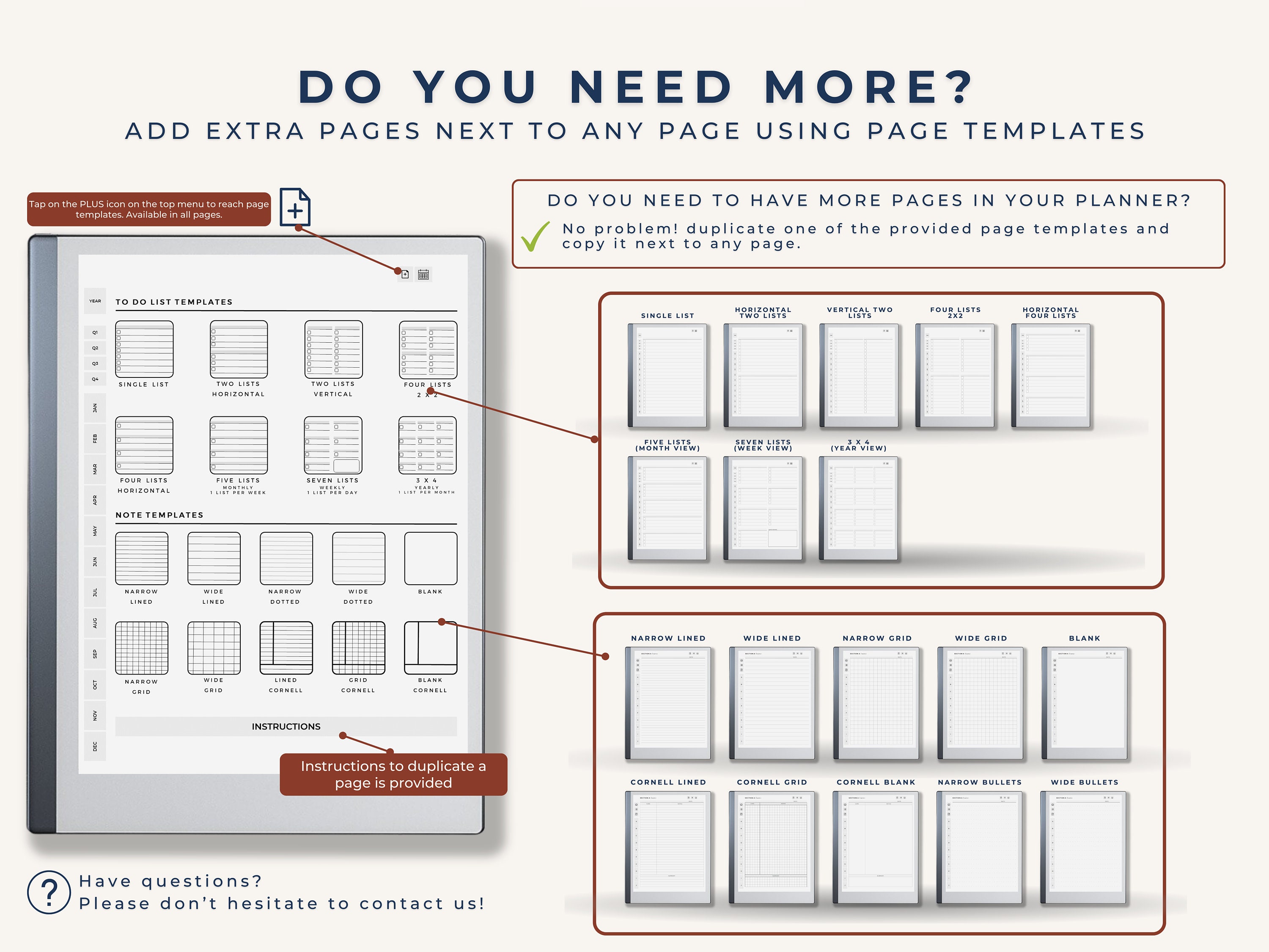 To Do List for Remarkable 2, 2024 2025 Daily Todo List Template for ...