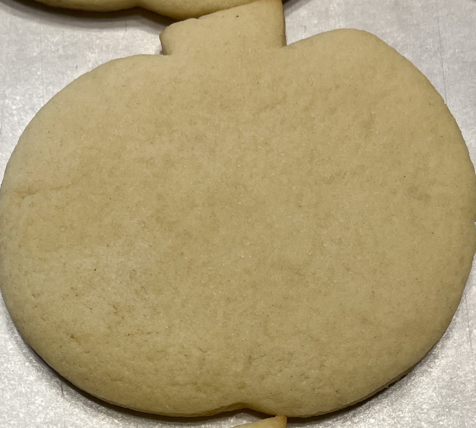 Undecorated Halloween Sugar Cookies, Plain Sugar Cookies, Unfrosted