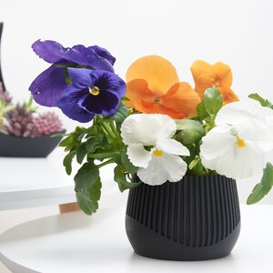 nordic pot
nordic style pot
home decor pot
scandinavian  plants pot
indoor pot
flower pot
decorative pot
plants planter
black pot