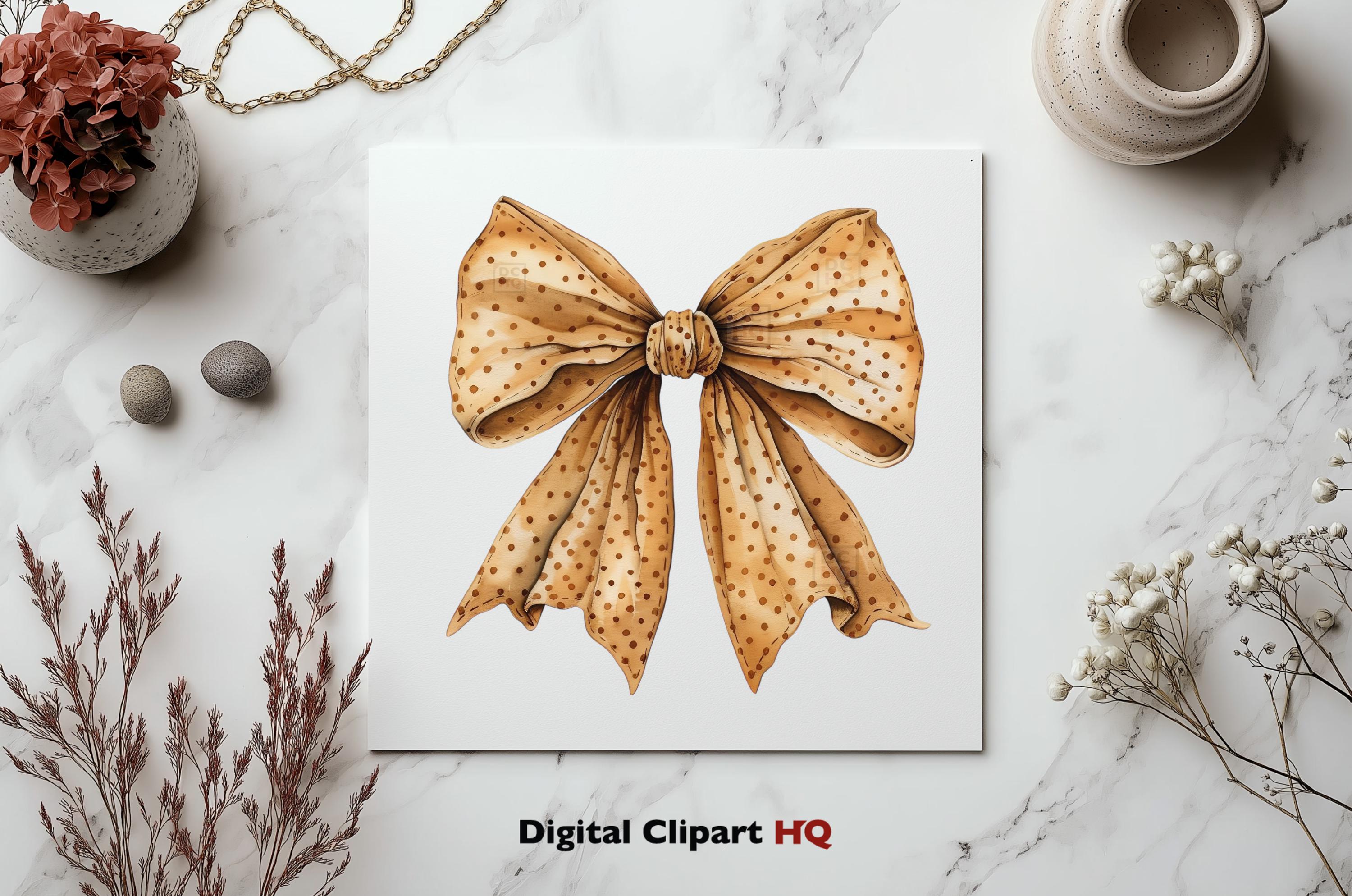 Autumn Bow Clipart Bundle | Fall Themed Bows | Digital Download PNG ...