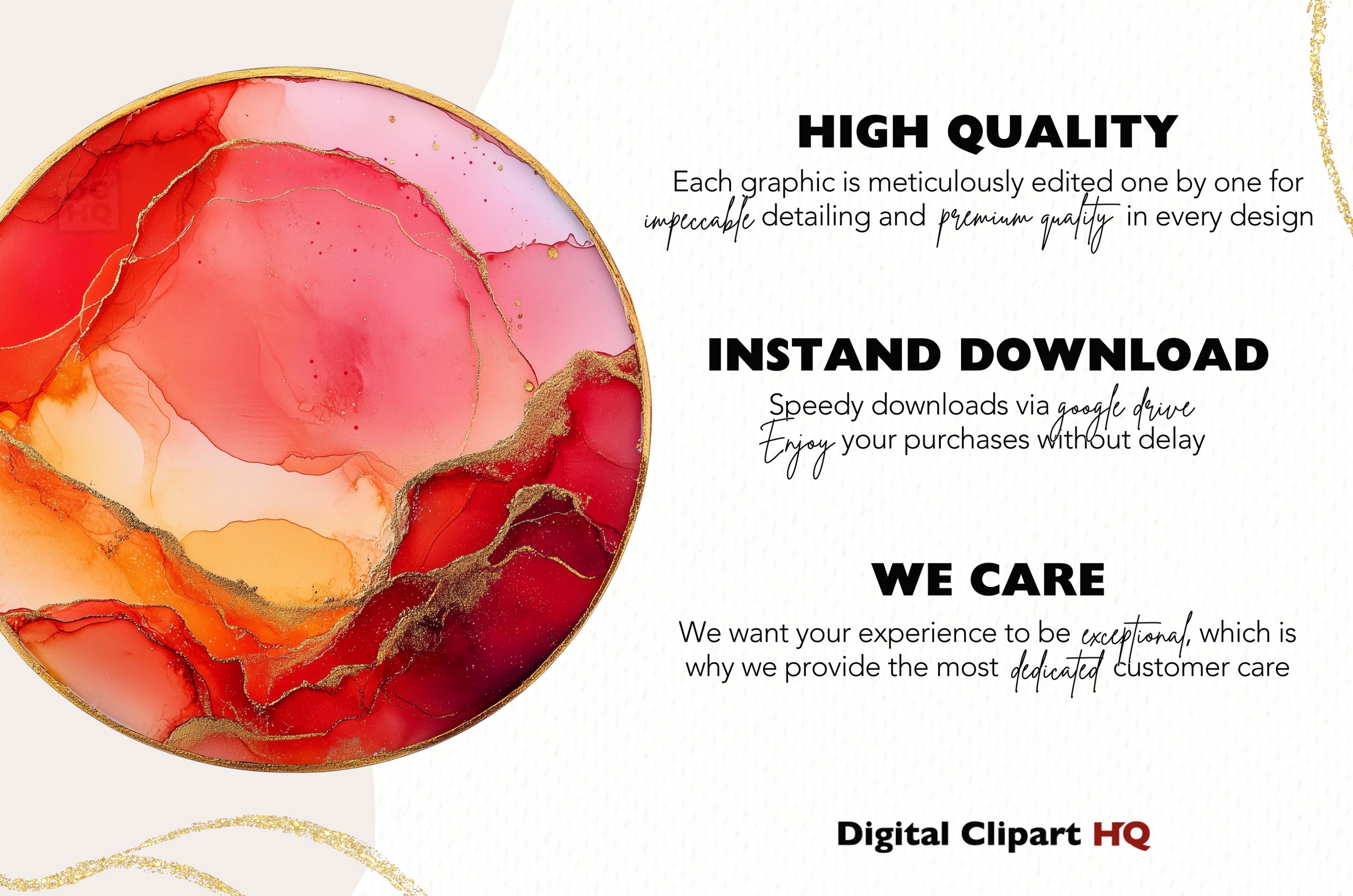 Red Ink Aet Red Gold Alcohol Ink Clipart, Abstract Ink Textures PNG, Luxury Red Ink ...