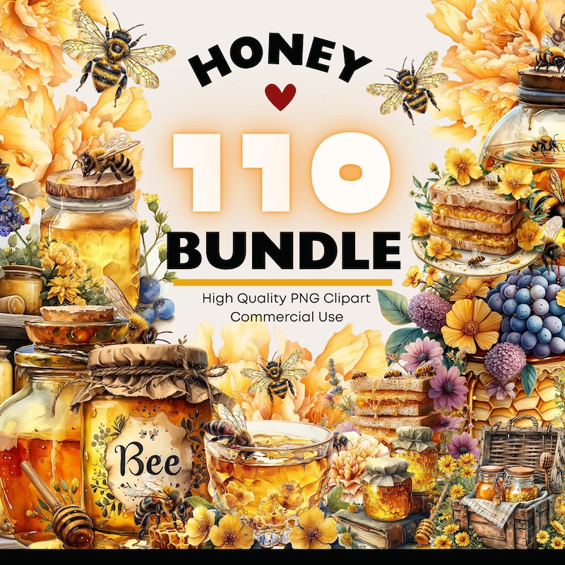 Bee Graphics - Etsy