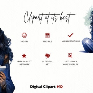 May include: Digital illustration of a woman with long, dark curly hair wearing a blue robe and holding a crystal ball. The image is 14 inches by 14 inches and has a resolution of 4096 pixels by 4096 pixels. The image is high quality and has no background.