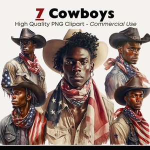 Cowboy Clipart, Western PNG, Cowboy Graphics, Western Watercolor, Cowboy PNG, Cowboy Digital Download, Watercolor Cowboys