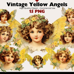Imágenes prediseñadas de ángel vintage, ángel clásico PNG, acuarela de querubín antiguo, gráficos de serafines atemporales, descargas de pegatinas digitales angelicales