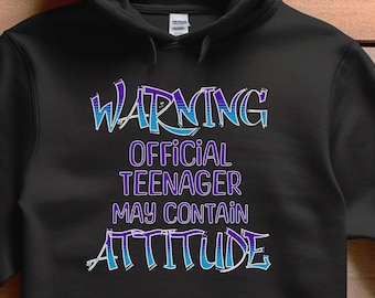 Adolescente regalo adolescente sarcastico felpa con cappuccio ragazzo adolescente regalo 13esimo compleanno camicia adolescente regalo di compleanno adolescente camicia sarcastica regalo per adolescente Natale