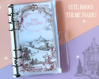Rococo A6 Savings Challenge Binder: Mini Budget Planner