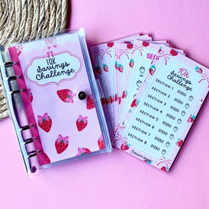 10k  Savings Challenge Binder