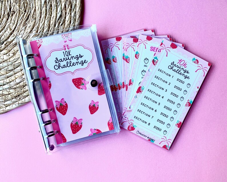 10k  Savings Challenge Binder