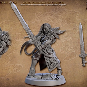 Astrid Trollskadi - Doncella del escudo