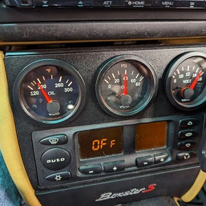Porsche Boxster / 911 Triple (3) Gauge Panel (986/996)