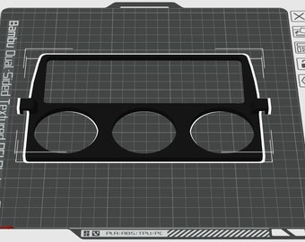 Porsche Boxster / 911 Triple Gauge Panel (986/996) 3MF file