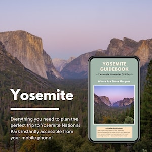 Yosemite National Park Guidebook (Digital eBook)